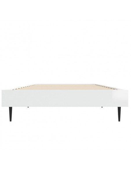Giroletto Bianco Lucido 75x190 cm in Legno Multistrato