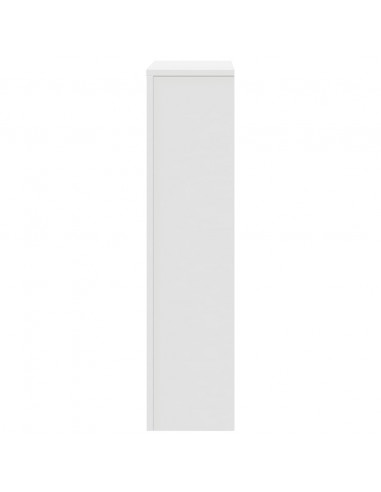 Copertura Termosifone Bianca 78x20x82 cm Legno Multistrato