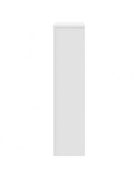 Copertura Termosifone Bianca 78x20x82 cm Legno Multistrato
