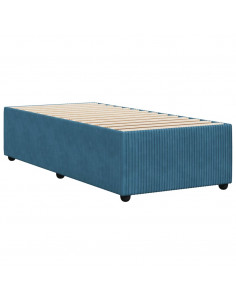 Giroletto Blu 100x200 cm in Velluto