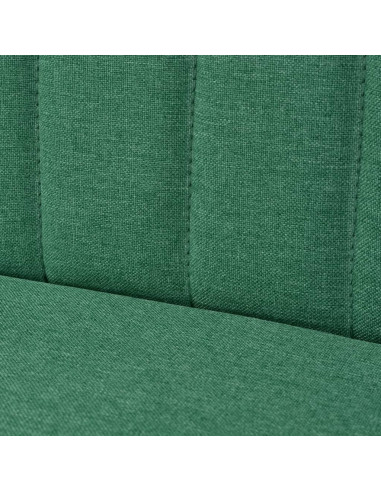 Divano in Stoffa 117x55,5x77 cm Verde