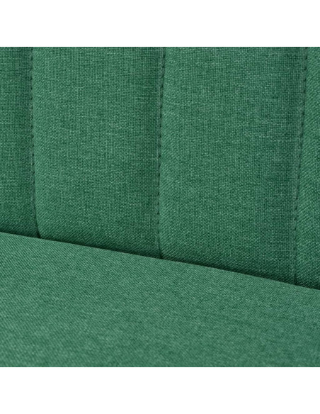 Divano in Stoffa 117x55,5x77 cm Verde