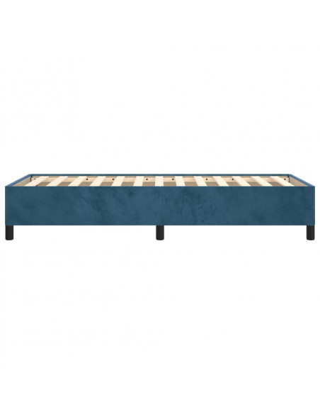 Giroletto Blu Scuro 100x200 cm in Velluto
