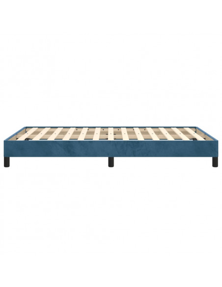 Giroletto Blu Scuro 120x190 cm in Velluto