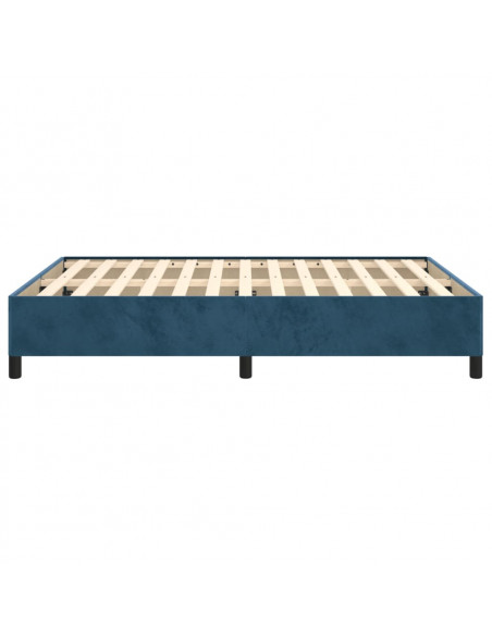 Giroletto Blu Scuro 140x190 cm in Velluto
