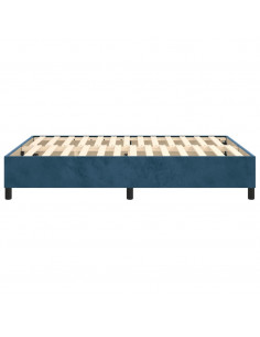 Giroletto Blu Scuro 140x190 cm in Velluto