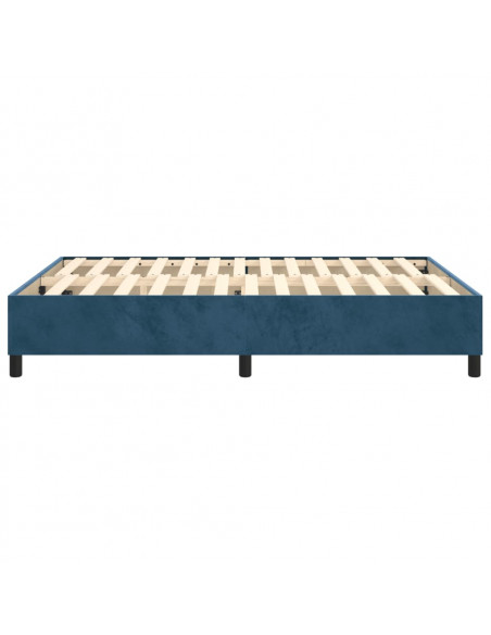Giroletto Blu Scuro 140x190 cm in Velluto