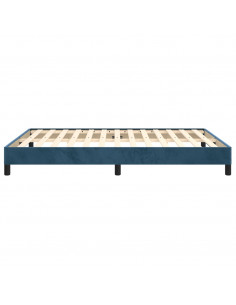 Giroletto Blu Scuro 140x190 cm in Velluto