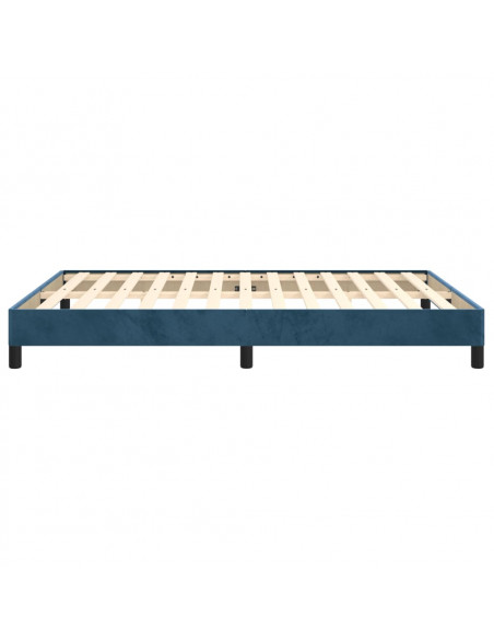 Giroletto Blu Scuro 140x190 cm in Velluto