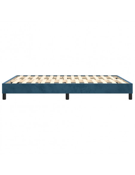 Giroletto Blu Scuro 140x190 cm in Velluto