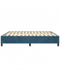 Giroletto Blu Scuro 180x200 cm in Velluto