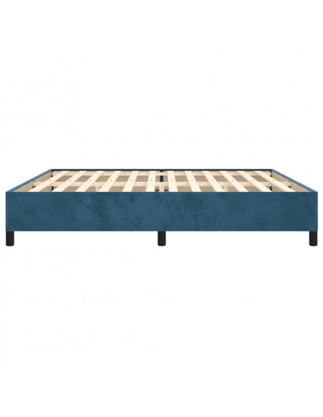 Giroletto Blu Scuro 200x200 cm in Velluto