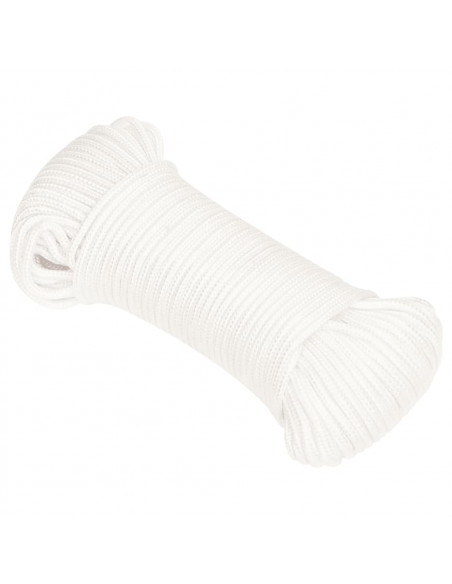 Corda Nautica Completamente Bianca 5 mm 500 m in Polipropilene