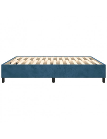 Giroletto Blu Scuro 200x200 cm in Velluto