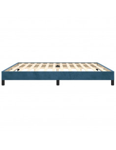 Giroletto Blu Scuro 200x200 cm in Velluto