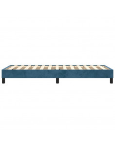 Giroletto Blu Scuro 80x200 cm in Velluto