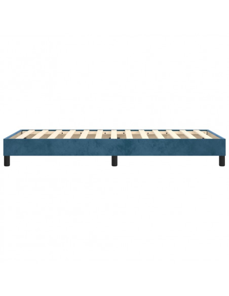 Giroletto Blu Scuro 80x200 cm in Velluto