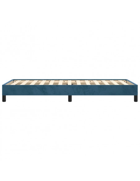 Giroletto Blu Scuro 80x200 cm in Velluto
