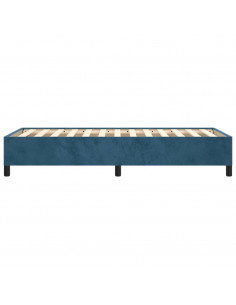 Giroletto Blu Scuro 90x190 cm in Velluto