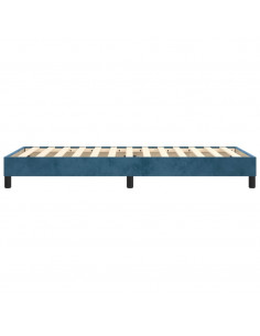 Giroletto Blu Scuro 90x200 cm in Velluto