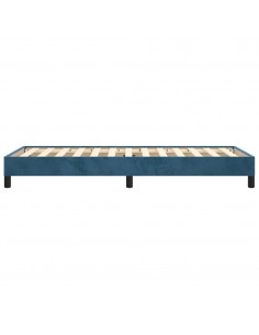 Giroletto Blu Scuro 90x200 cm in Velluto