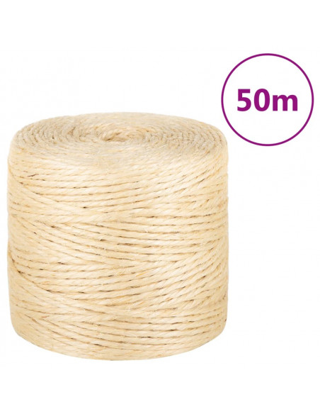 Corda in Sisal 100% 4 mm 50 m