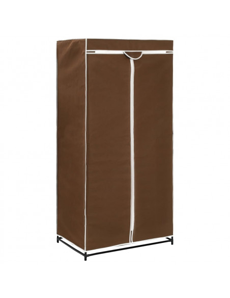 Armadio 2 pz Marrone 75x50x160 cm