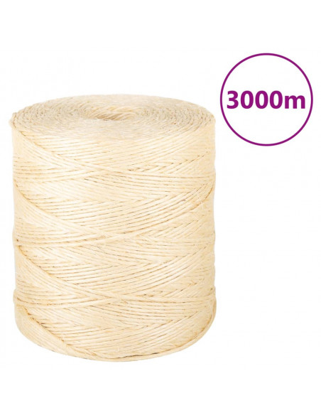 Corda in Sisal 100% 2 mm 3000 m