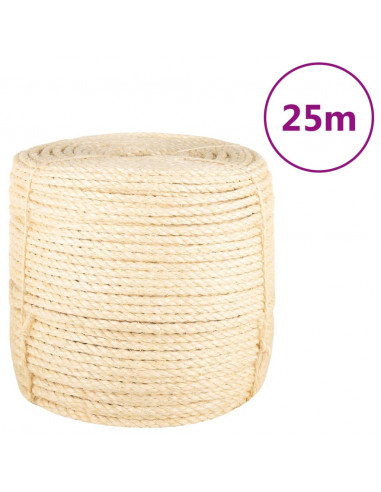 Corda in Sisal 100% 8 mm 25 m