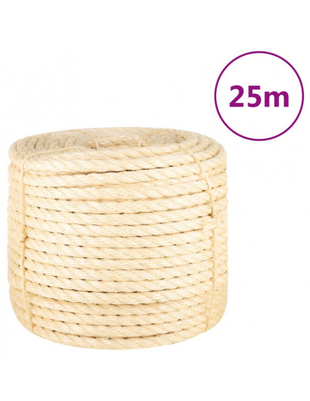 Corda in Sisal 100% 14 mm 25 m
