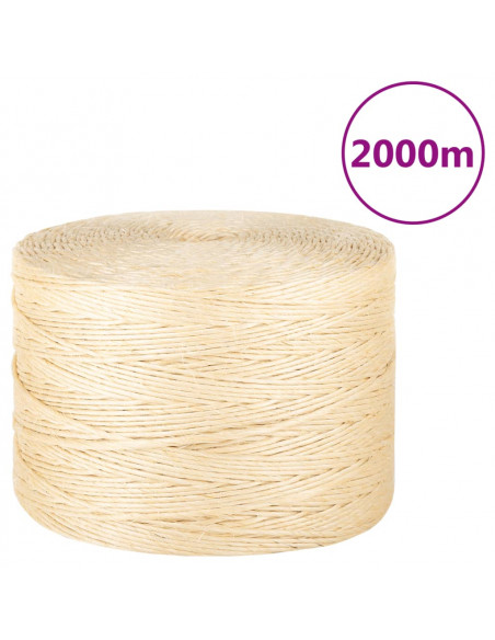 Corda in Sisal 100% 3 mm 2000 m