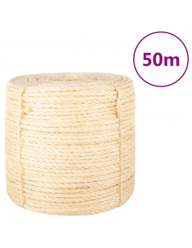 Corda in Sisal 100% 6 mm 50 m