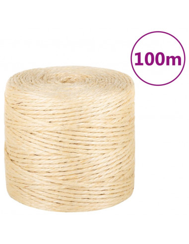 Corda in Sisal 100% 4 mm 100 m