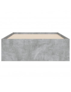 Giroletto Cassetti Grigio Cemento 100x200 cm Legno Multistrato