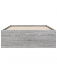 Giroletto Cassetti Grigio Sonoma 75x190 cm Legno Multistrato
