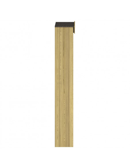 Capanno per Attrezzi da Giardino 87x33x222cm in Pino Impregnato