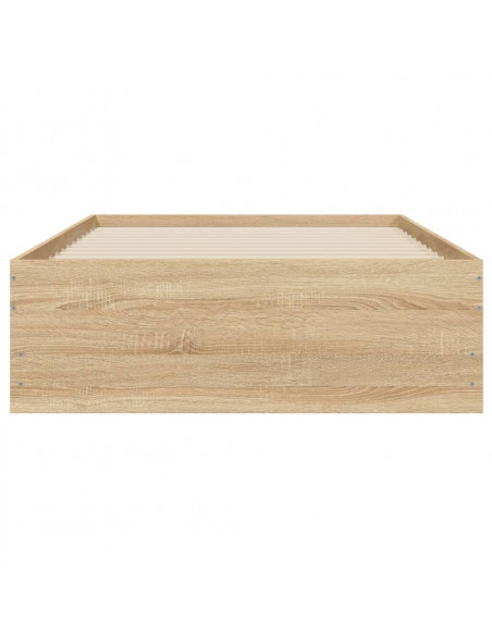 Giroletto Cassetti Rovere Sonoma 100x200 cm Legno Multistrato