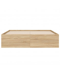 Giroletto Cassetti Rovere Sonoma 120x190 cm Legno Multistrato