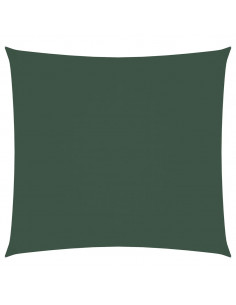 Vela Parasole in Tela Oxford Quadrata 2,5x2,5 m Verde Scuro 2