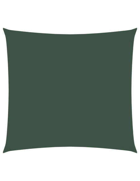 Vela Parasole in Tela Oxford Quadrata 2x2 m Verde Scuro