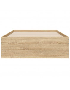 Giroletto Cassetti Rovere Sonoma 90x200 cm Legno Multistrato