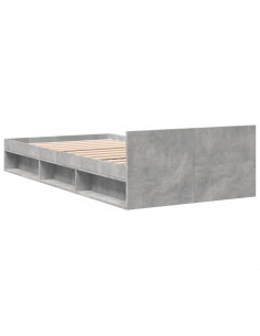 Giroletto Cassetto Grigio Cemento 100x200 cm Legno Multistrato