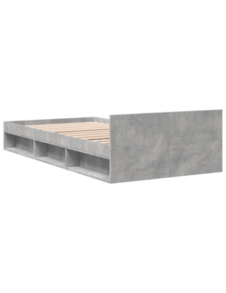 Giroletto Cassetto Grigio Cemento 100x200 cm Legno Multistrato