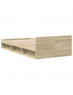 Giroletto Cassetto Rovere Sonoma 90x190 cm Legno Multistrato