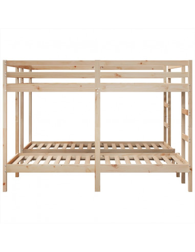 Giroletto Castello Triplo 200x200/80x200cm Legno Massello Pino