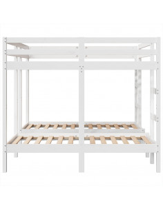 Giroletto Castello Triplo Bianco 140x200/70x140cm Massello Pino