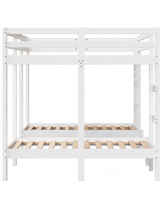 Giroletto Castello Triplo Bianco 140x200/70x140cm Massello Pino