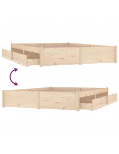 Giroletto con Cassetti 150x200 cm King Size