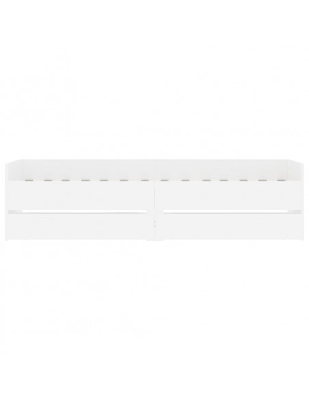 Giroletto con Cassetti Bianco 100x200 cm