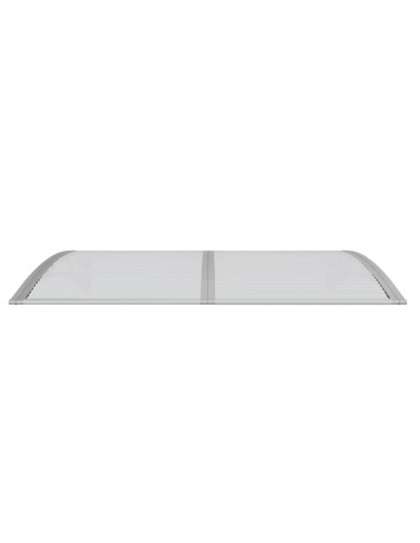 Tettoia per Porta Grigia 150x100 cm Policarbonato